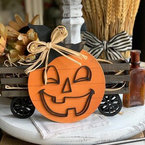 Witchy Pumpkin / Tiered tray decor / Halloween decorations / Halloween pumpkin / Halloween decor / Tray decor / Halloween tray decor