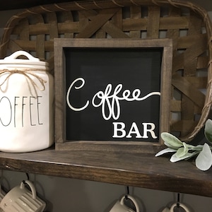 Coffee Bar / Coffee Sign / Kitchen Signs / But first coffee / Wood Sign / Coffee Signs