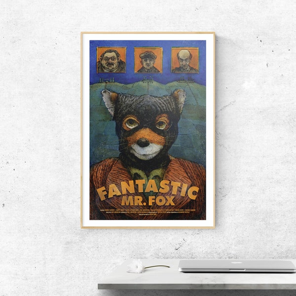 Fantastic Mr Fox Poster - Etsy Australia
