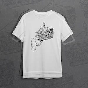 Hombrecito, camisa tipo sándwich grande