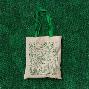 Frog Party Tote Bag