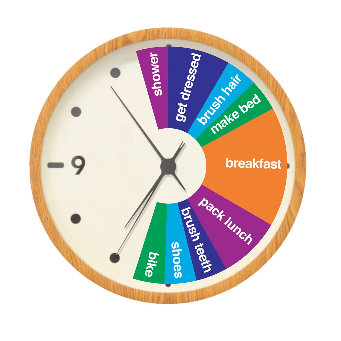 60-min-school-morning-routine-clock-customizable-printable-etsy