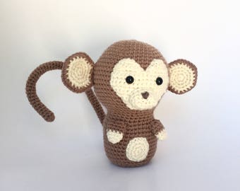 Amigurumi Crochet Pattern: Baby Monkey