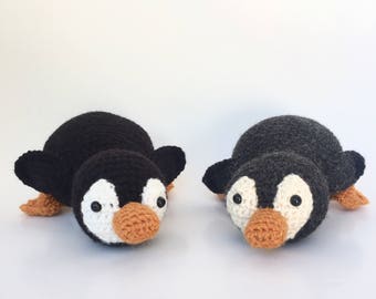 Gehaakt Amigurumipatroon: Pinguïn