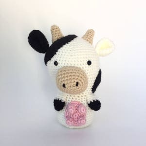 Amigurumi Crochet Pattern : Baby Cow