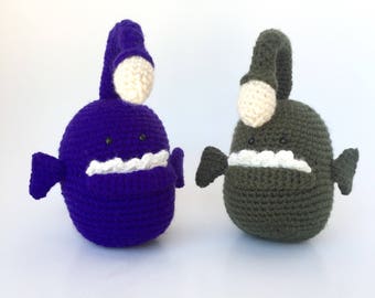 Crochet amigurumi pattern: Lanternfish