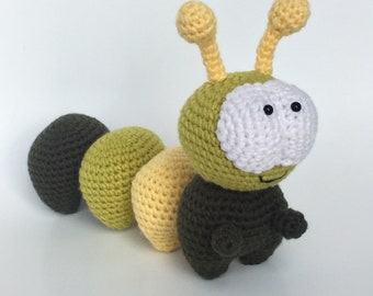 Amigurumi crochet pattern: Caterpillar