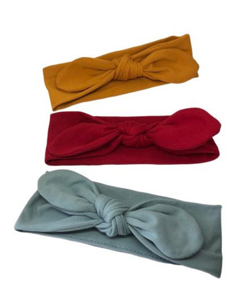 new born headband Top knot headband baby headband