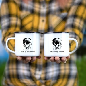 Tears of My Enemies Coffee Mug | 11oz Ceramic Mug | 10oz Camp Mug | Witchy Mama | Witch Design