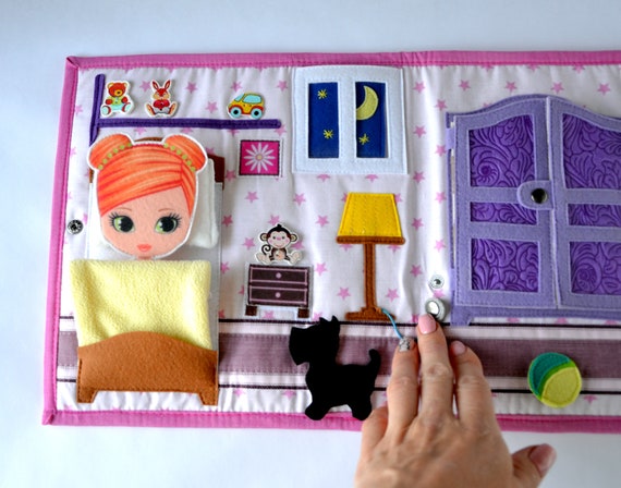 felt dollhouse