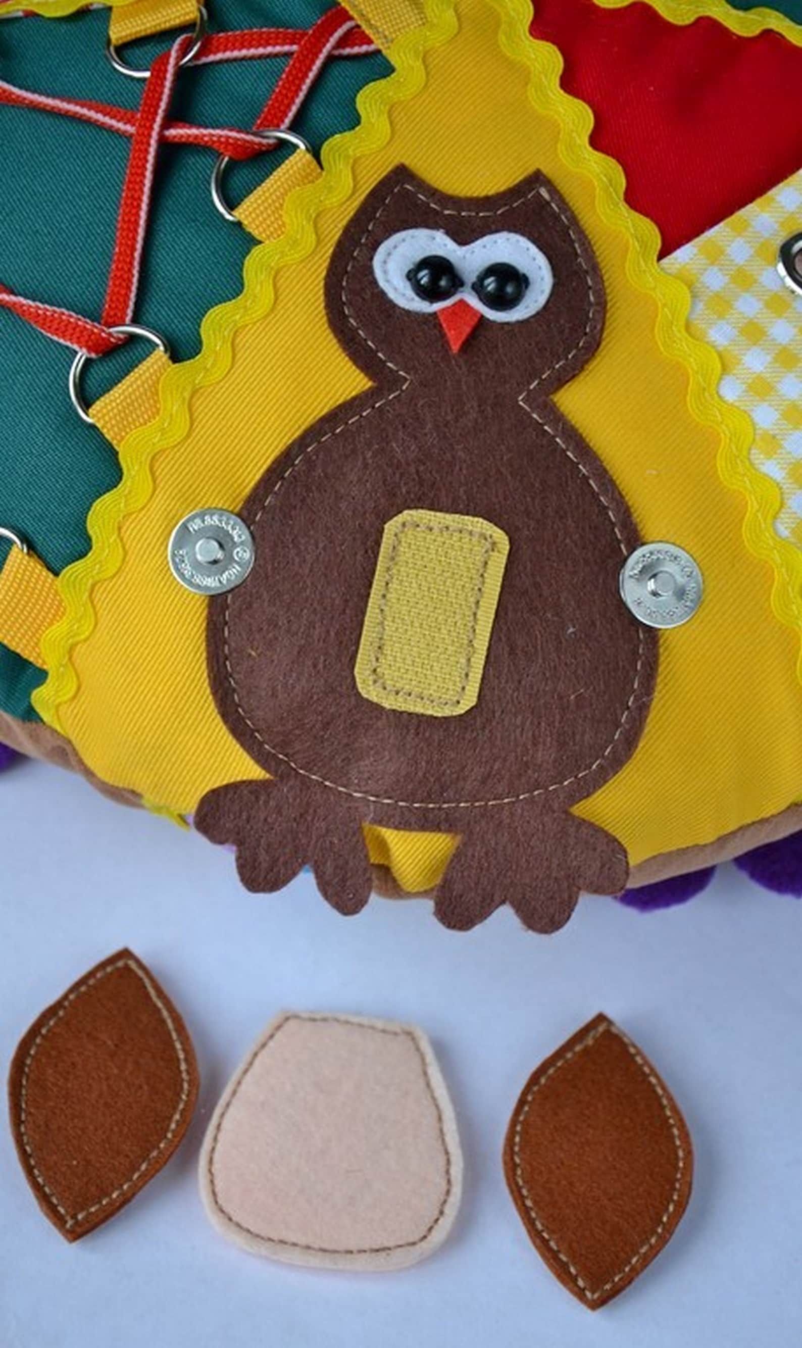 Eco activity pillow Fidget blanket Baby toys Toddler busy Etsy