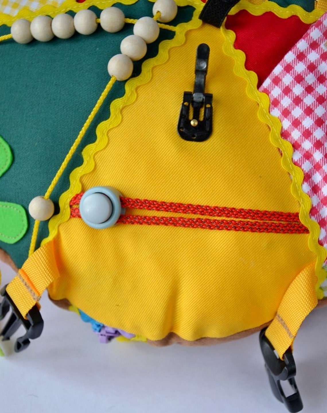 Eco activity pillow Fidget blanket Baby toys Toddler busy Etsy