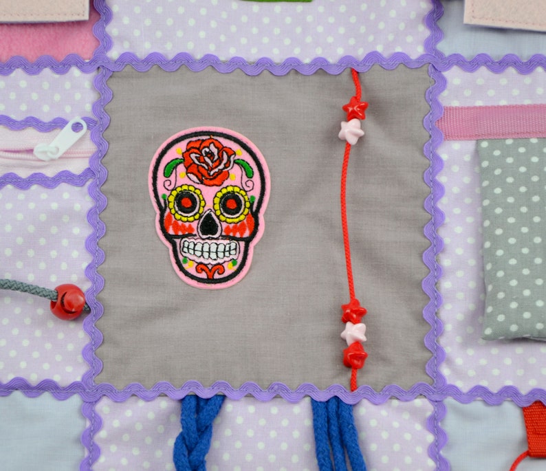 Fidget Quilt Fidget Blanket Fidget Toy Adult ADHD Etsy