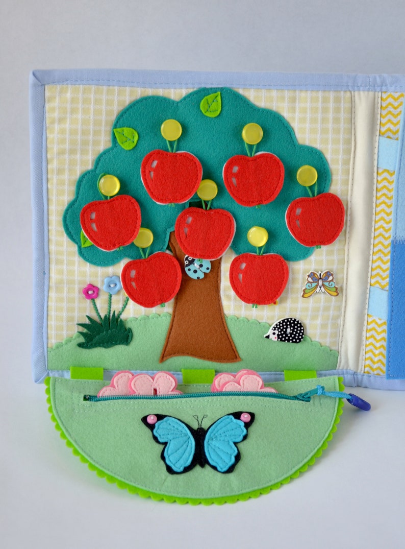 Toddler Quiet Book Fidget Felt Busy Book Busy Book Quiet - Etsy