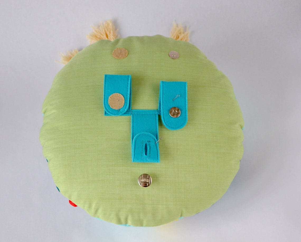 NEW Fidget Green Pillow Dementia Blanket Sensory Pillow Etsy