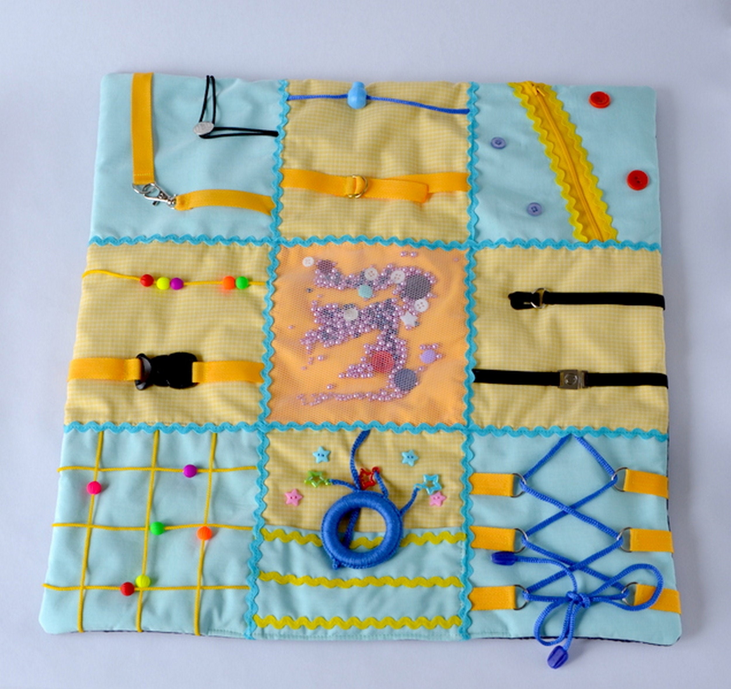 Alzheimer's blanket Fidget Quilt Fidget Blanket Etsy