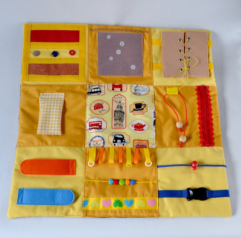 Alzheimer's Blanket London Fidget Quilt Fidget Blanket Etsy