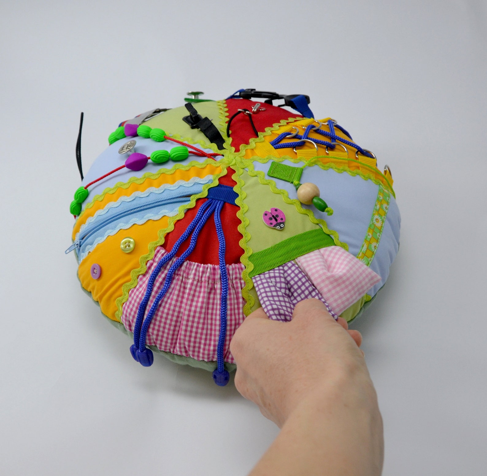 Dementia Fidget Pillow Fidget Blanket Sensory Cushion Etsy