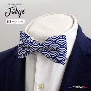 Noeud papillon bleu
