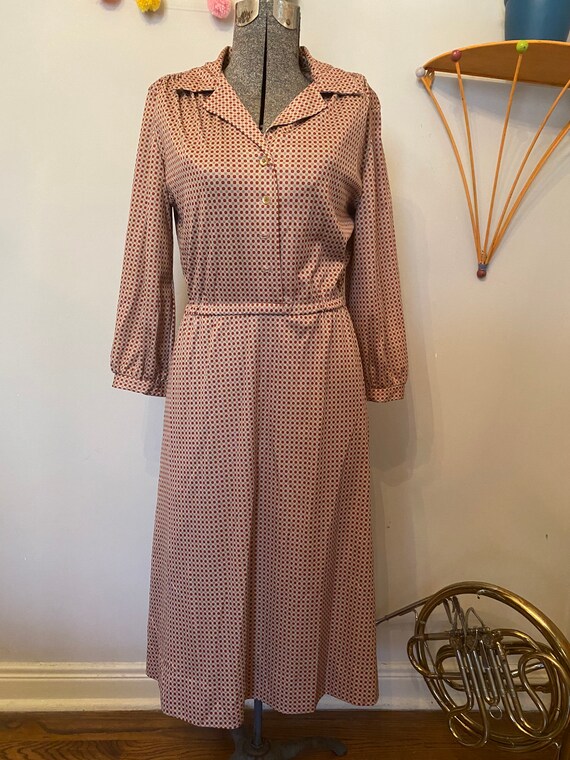 70s Geometric Dress