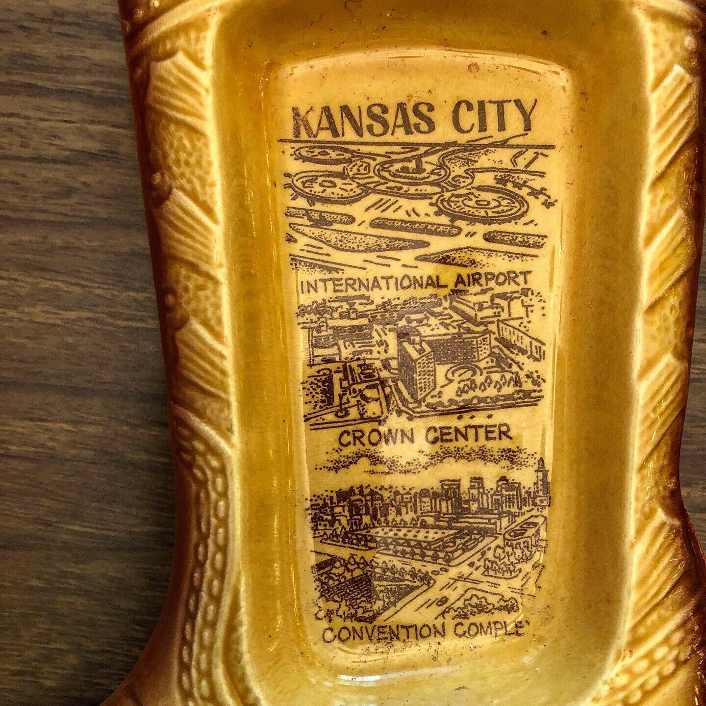 Vintage Kansas City Souvenir / Decoración de la pared / Etsy