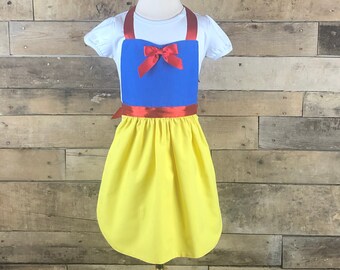 snow white apron