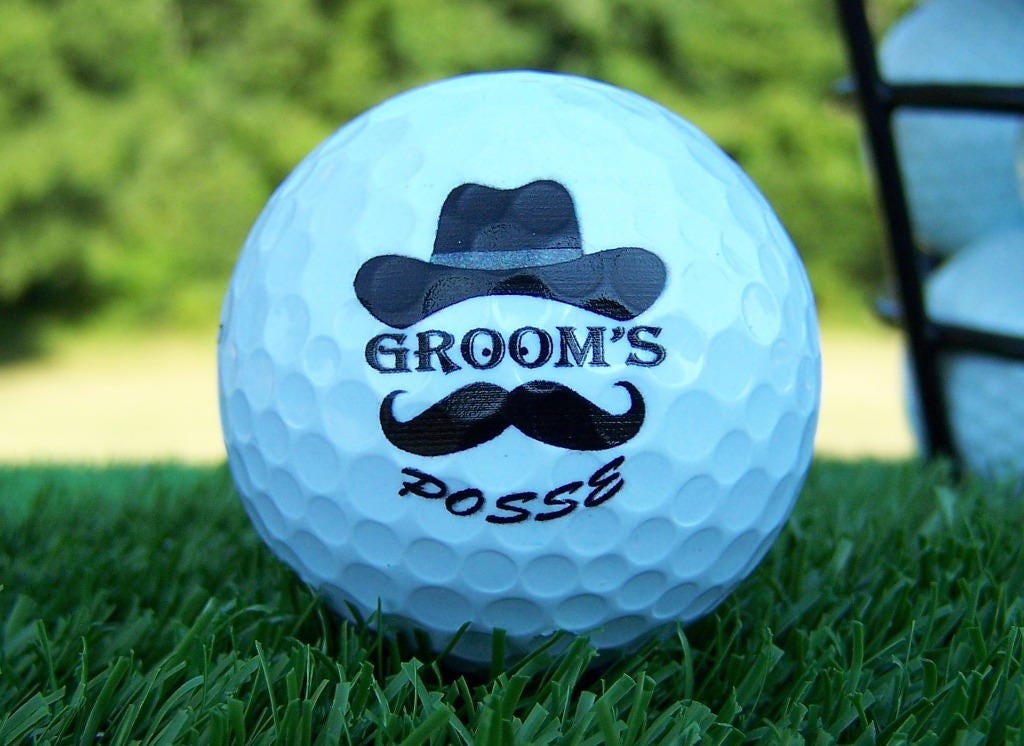 Groomsmen Gift Personalized Custom Wedding Golf Ball | Etsy