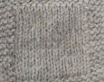 Burlap 3 ply worsted weight kettle dyed soft wool yarn from our American farm free shipping offer