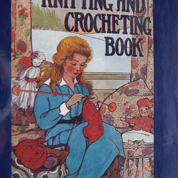 The Mary Frances knitting and crocheting book hard cover sale price