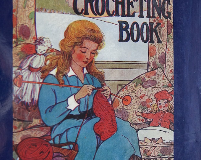 The Mary Frances knitting and crocheting book hard cover sale price