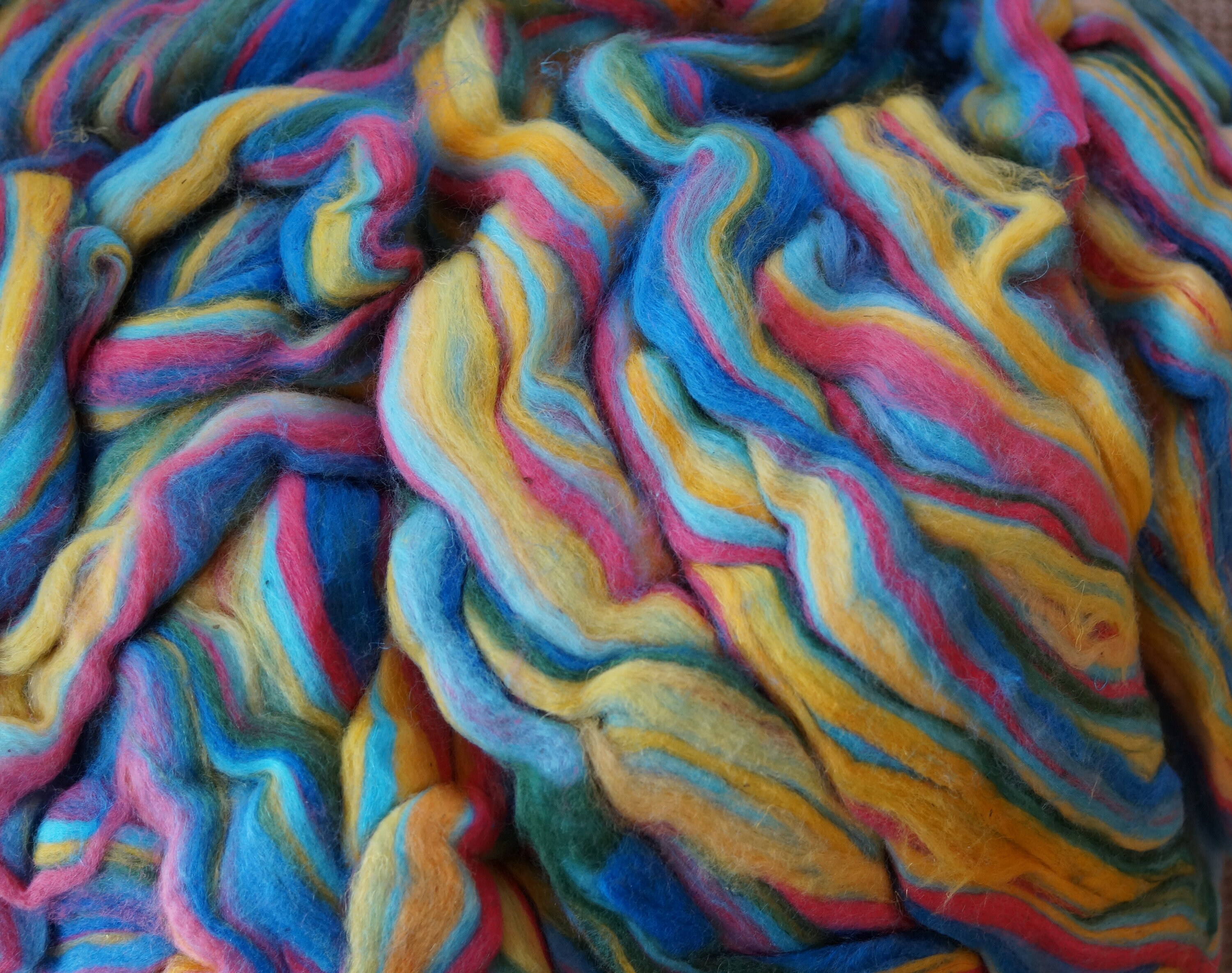 Mexicalli cotton and flax roving from custom colors to spin free ...