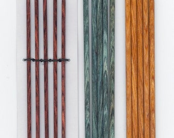 6 in. DP Dreamz needles from Knitters Pride wood needles