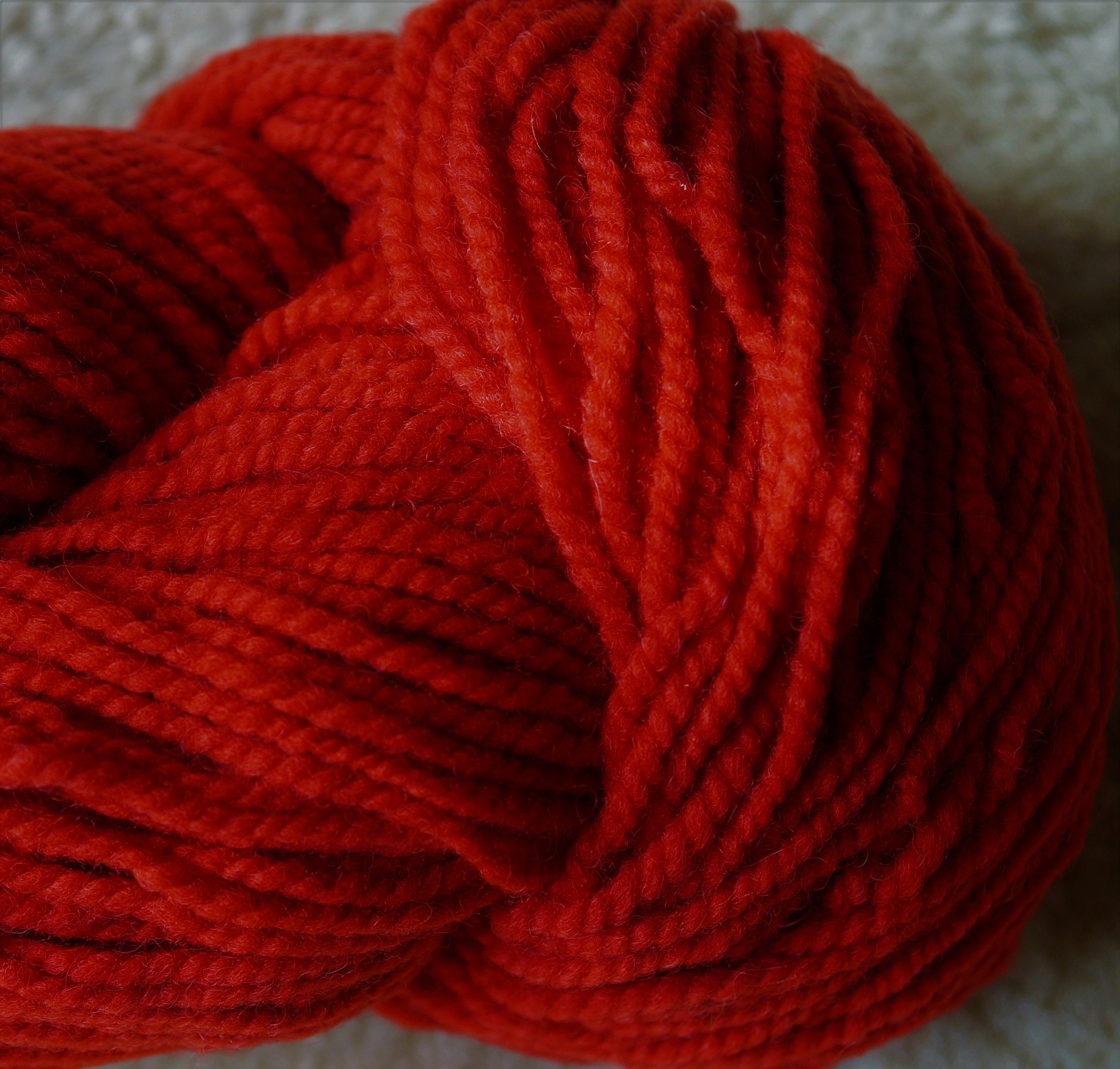 Mineral Red 2-ply Yarn - Morehouse Farm
