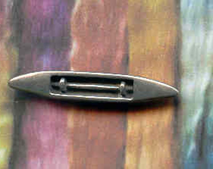 Pin: Boat Shuttle pewter clutch pin