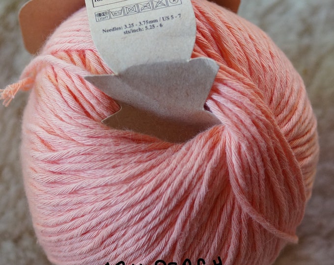 Cotton worsted weight yarn organic cotton sale yarn
