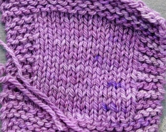 Lilacs worsted weight  soft wool yarn 250 yd  skein from our American farm, free shipping offer