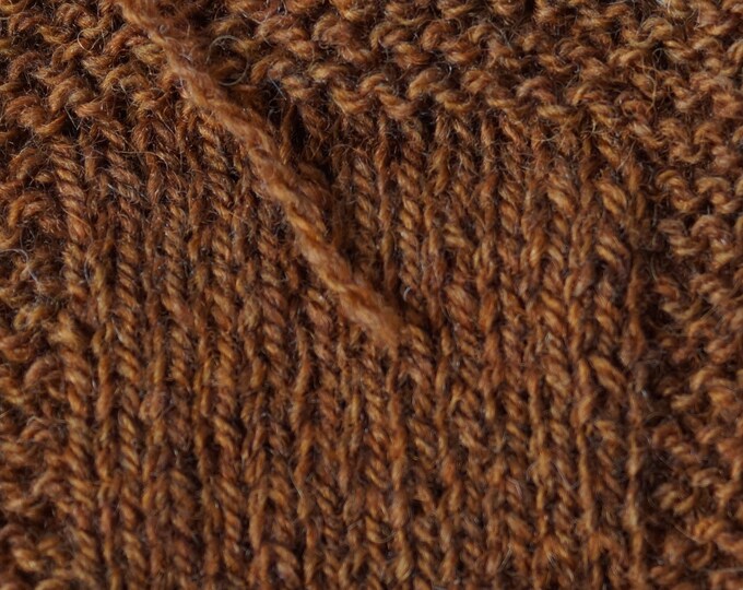 Toffee sport weight 2 ply soft wool Farm Yarn from our American farm free shipping offer