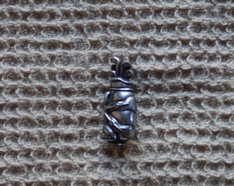 golf bag pewter Danforth vintage button made in the USA