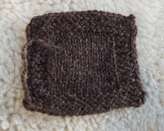 Natural brown sheep sport weight heather 2 ply soft wool farm yarn American wool farm free shipping offer