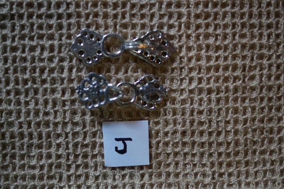 Pewter clasp closures for sweater or jacket