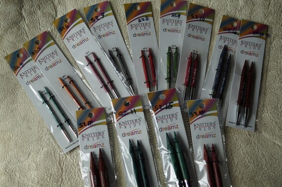 Knit Picks Interchangeable Needles Knitter's Pride Dreamz Fixed Circular Knitting Needles 17/12mm, 24 Knitpro Interchangeable Needles