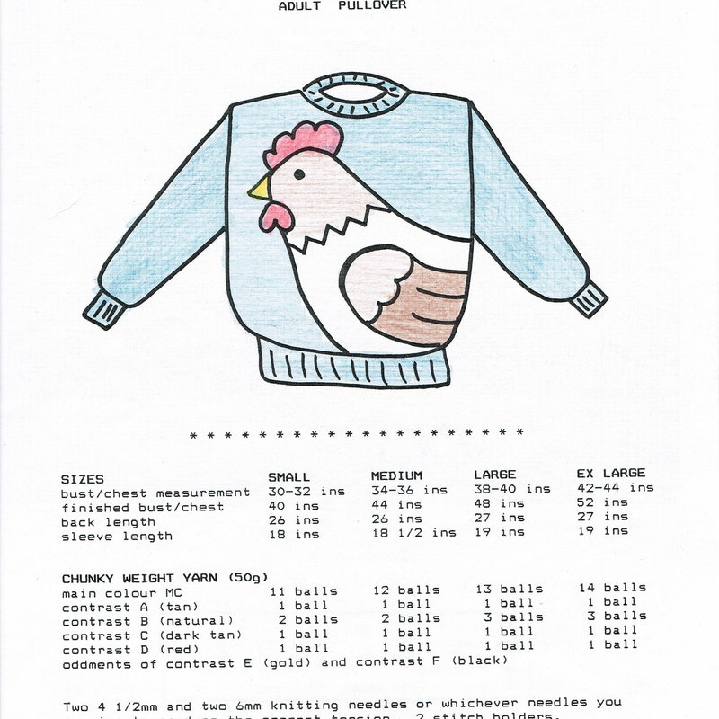 Crochet Hen Pattern Etsy