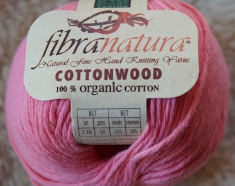 Cotton worsted weight yarn organic cotton sale yarn