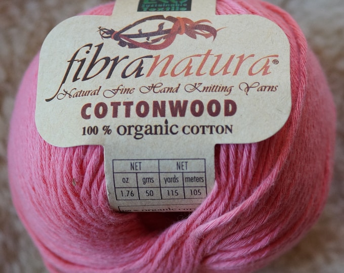 Cotton worsted weight yarn organic cotton sale yarn