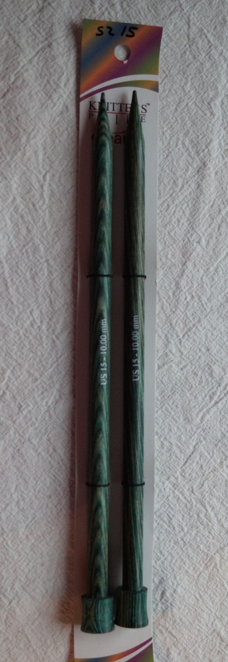 Dreamz 14 inch single point colored wood knitting needles free shipping offer