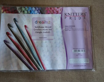 Dreamz crochet hook set wood free shipping