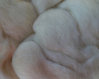 silk and Merino top for spinning. Sold by 2 oz bags