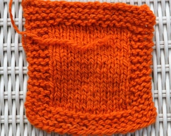 Madder  2 ply worsted kettle dyed soft wool yarn 230 yds per skein from our USA farm, Free shipping offer