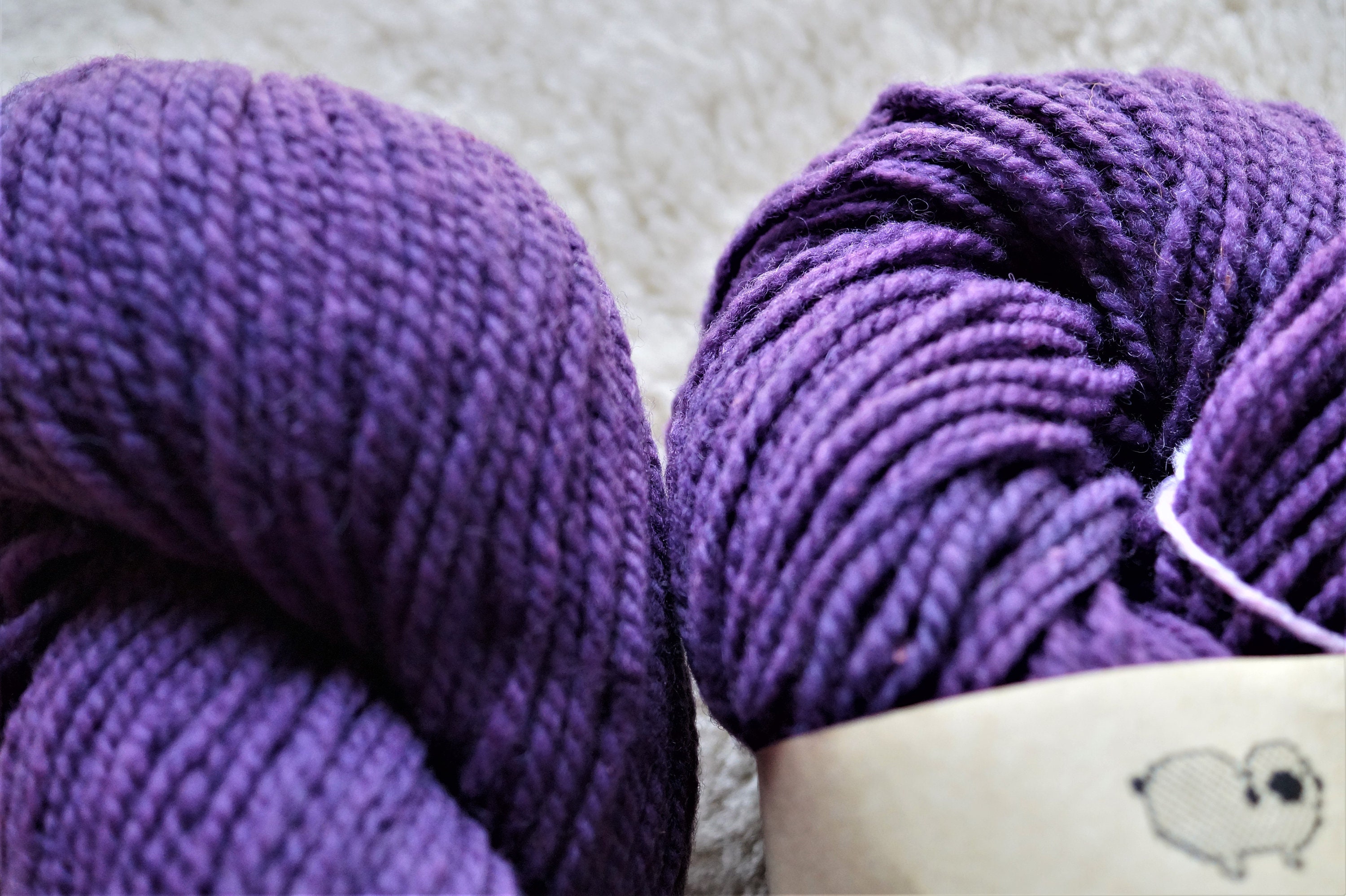 Wisteria Farm Romney Worsted