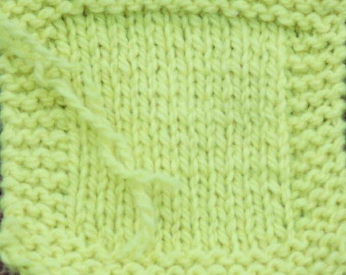 Neon Yellow 2 ply kettle dyed wool worsted weight soft wool yarn from our American farm, free shipping offer